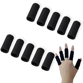 ホワイト 指用サポーター 3つの突起 ホワイト 指用サポーター 3つの突起 突き指に使いやすい指